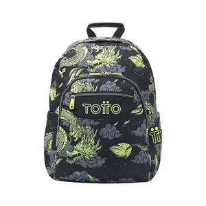 MOTXILLA TOTTO ACUARELES DRAC XINÈS | 7704758865043 | MA04ECO021-2416N-7C3 | Llibreria La Gralla | Librería online de Granollers