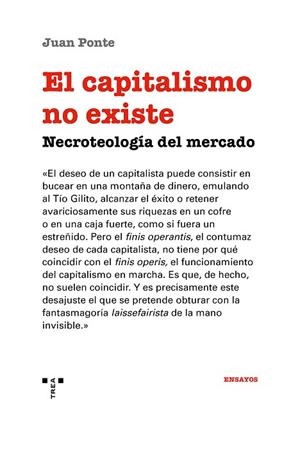 CAPITALISMO NO EXISTE | 9788410263130 | GONZÁLEZ PONTE, JUAN | Llibreria La Gralla | Librería online de Granollers
