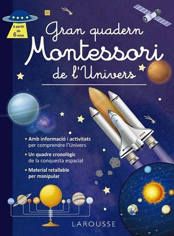 Q. GRAN QUADERN MONTESSORI DE L'UNIVERS | 9788419739971 | VVAA | Llibreria La Gralla | Llibreria online de Granollers