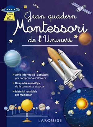 Q. GRAN QUADERN MONTESSORI DE L'UNIVERS | 9788419739971 | VVAA | Llibreria La Gralla | Llibreria online de Granollers