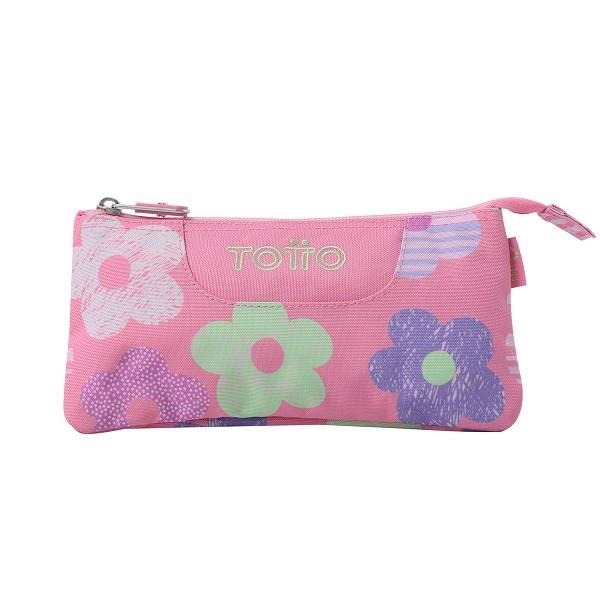 PORTATOT TOTTO TABLERO FLORS ROSA | 7704758835060 | AC52ECO012-2416Z-0KE | Llibreria La Gralla | Librería online de Granollers