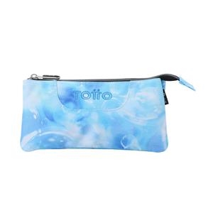 PORTATOT TOTTO TABLERO GLITTER BOMBOLLES BLAU | 7704758841658 | AC52ECO012-2411Z-9J7 | Llibreria La Gralla | Llibreria online de Granollers