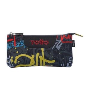 PORTATOT TOTTO TABLERO GRAFITTI NEGRE | 7704758835138 | AC52ECO012-2416Z-6CS | Llibreria La Gralla | Librería online de Granollers
