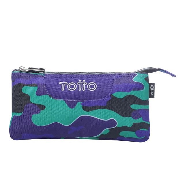 PORTATOT TOTTO TABLERO CAMO BLAU I VERD | 7704758835220 | AC52ECO012-2416Z-8JY | Llibreria La Gralla | Librería online de Granollers
