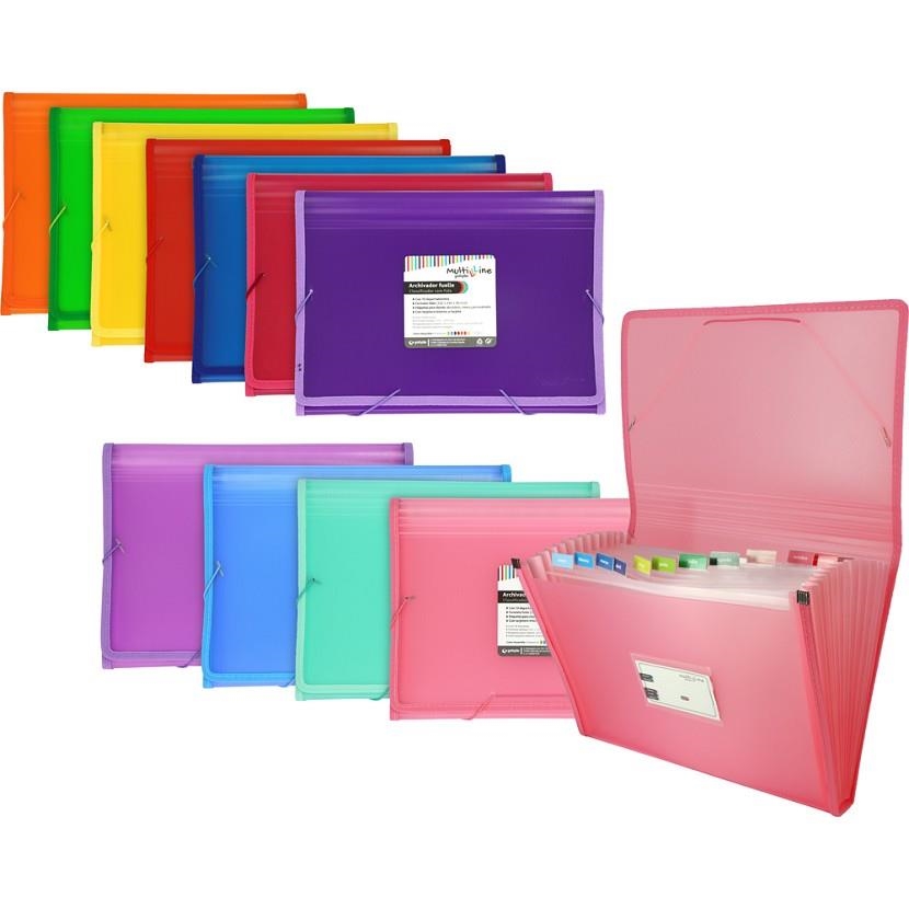 CARPETA CLASSIFICADORA GRAFOPLAS PLASTIC COLORS GOMA | 8413623296798 | 02963199 | Llibreria La Gralla | Llibreria online de Granollers