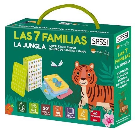 7 FAMILIAS LA JUNGLA, LAS | 9788419935052 | A BORGO | Llibreria La Gralla | Llibreria online de Granollers