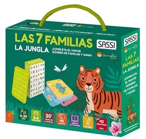 7 FAMILIAS LA JUNGLA, LAS | 9788419935052 | A BORGO | Llibreria La Gralla | Llibreria online de Granollers