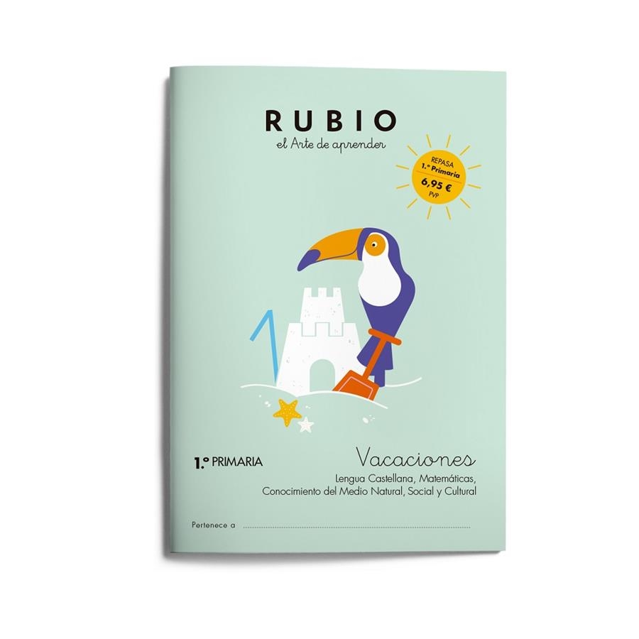 VACACIONES RUBIO (1.º DE PRIMARIA) | 9788418964664 | AA.VV | Llibreria La Gralla | Librería online de Granollers