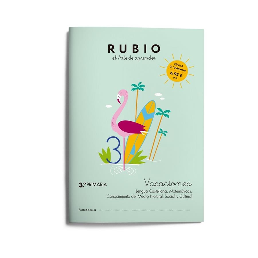 VACACIONES RUBIO (3.º DE PRIMARIA) | 9788418964688 | AA.VV | Llibreria La Gralla | Librería online de Granollers