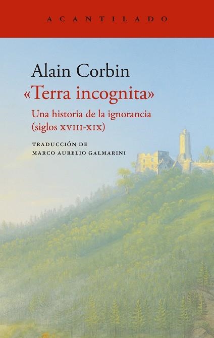 TERRA INCOGNITA | 9788419958020 | CORBIN, ALAIN | Llibreria La Gralla | Llibreria online de Granollers