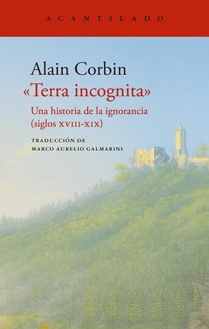 TERRA INCOGNITA | 9788419958020 | CORBIN, ALAIN | Llibreria La Gralla | Librería online de Granollers