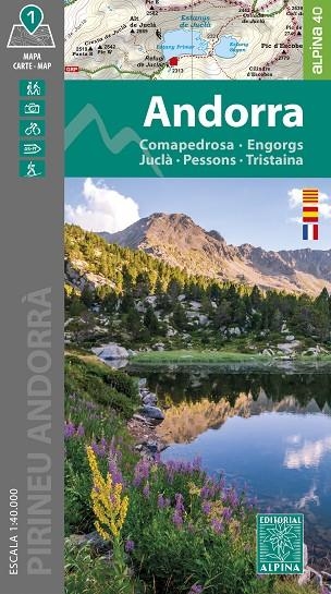 ANDORRA ALPINA 40 | 9788470111235 | AA.VV | Llibreria La Gralla | Librería online de Granollers