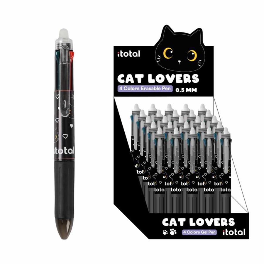 BOLIGRAF 4 COLORS  ITOTAL BORRABLE | 8059037076740 | ITOXL1806B | Llibreria La Gralla | Llibreria online de Granollers