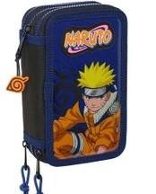 PLUMIER SAFTA NARUTO NINJA TRIPLE | 8412688556878 | SAF41244857 | Llibreria La Gralla | Librería online de Granollers