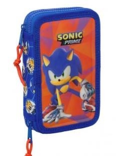 PLUMIER SAFTA SONIC PRIME DOBLE | 8412688556977 | SAF412495854 | Llibreria La Gralla | Librería online de Granollers