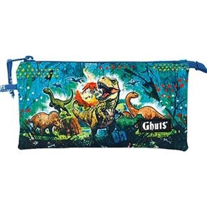 PORTATOT TRIPLE GHUTS GH224 DINOWILD P20 | 5602422424201 | 2242420 | Llibreria La Gralla | Librería online de Granollers