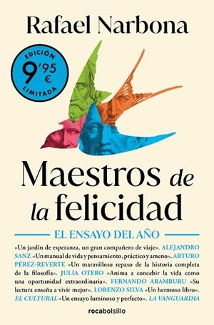 MAESTROS DE LA FELICIDAD (CAMPAÑA DE VERANO EDICIÓN LIMITADA) | 9788410197060 | NARBONA, RAFAEL | Llibreria La Gralla | Librería online de Granollers