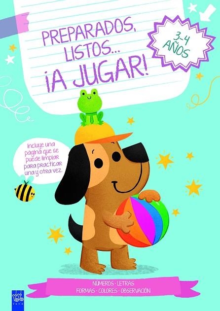 PREPARADOS, LISTOS... ¡A JUGAR! 3-4 AÑOS AZUL | 9788408283935 | VVAA | Llibreria La Gralla | Llibreria online de Granollers