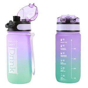 AMPOLLA PLÀSTIC IDRINK LILA I VERD | 8059037077709 | ID2120 | Llibreria La Gralla | Llibreria online de Granollers