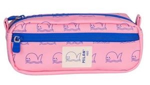 PORTATOT MILAN QUADRAT 1 CREMALLERA ROSA BALENES | 8411574106876 | 081148Z460P | Llibreria La Gralla | Llibreria online de Granollers