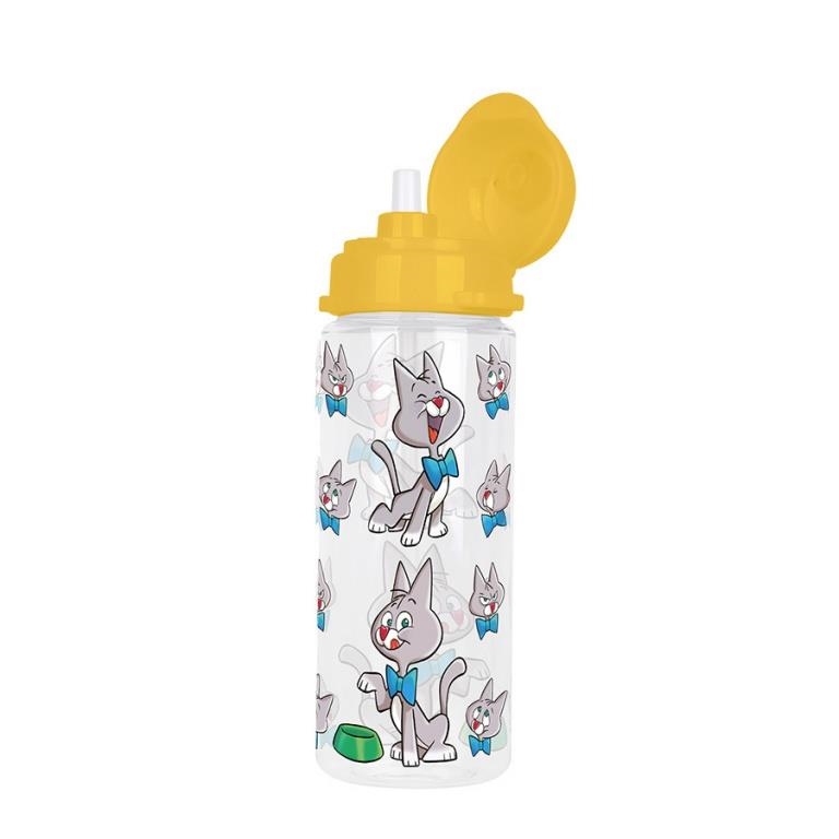 AMPOLLA PLÀSTIC IDRINK 400ML THE CAT | 8059037078935 | ID2132 | Llibreria La Gralla | Llibreria online de Granollers
