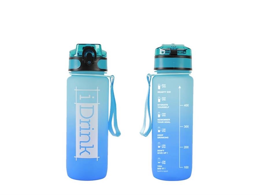 AMPOLLA PLÀSTIC IDRINK 750ML BLAU | 8059037077778 | ID2127 | Llibreria La Gralla | Llibreria online de Granollers
