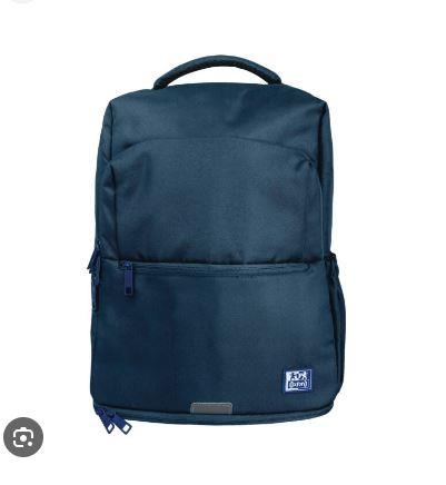 MOTXILLA OXFORD OXBAG RPET BLAVA TRES CREMALLERES | 8427291053164 | HAM400183090 | Llibreria La Gralla | Llibreria online de Granollers