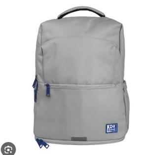 MOTXILLA OXFORD OXFBAG RPET GRISA TRES CREMALLERES | 8427291053065 | HAM400183031 | Llibreria La Gralla | Llibreria online de Granollers