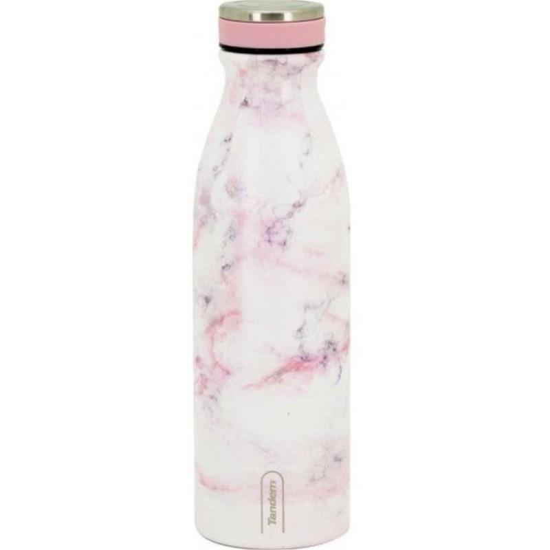 AMPOLLA TERMICA SPORTANDEM 750ML MARMOL ROSA | 8412782993937 | 993937 | Llibreria La Gralla | Llibreria online de Granollers