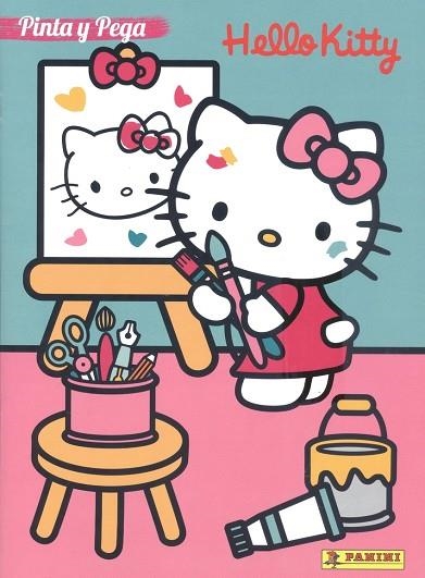 PINTA Y PEGA HELLO KITTY | 9788427873841 | AA.VV. | Llibreria La Gralla | Librería online de Granollers