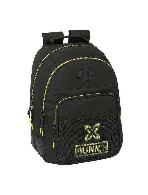 MOTXILLA MUNICH ADAPTABLE CARRO BEAT NEGRE GROC | 8412688563296 | 612422773 | Llibreria La Gralla | Librería online de Granollers