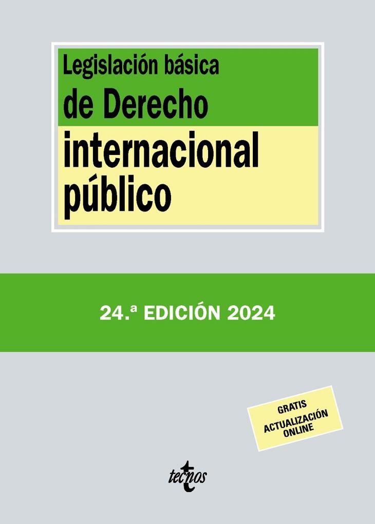 LEGISLACIÓN BÁSICA DE DERECHO INTERNACIONAL PÚBLICO | 9788430990955 | EDITORIAL TECNOS | Llibreria La Gralla | Librería online de Granollers
