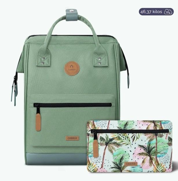 MOTXILLA CABAIA SEVILLE M VERD | 3701328347408 | BAGS-ADVENTURER | Llibreria La Gralla | Librería online de Granollers