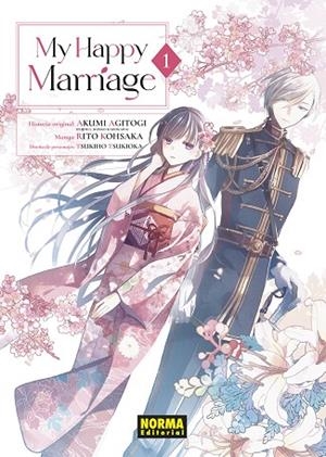 MY HAPPY MARRIAGE 01 | 9788467970326 | AGITOGI, AKUMI / KOHSAKA, RITO / TSUKIOKA, TSUKIHO | Llibreria La Gralla | Librería online de Granollers
