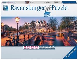 PUZZLE 1000 PZ EVENING IN AMSTERDAM | 4005556167524 | RAVENSBURGUER | Llibreria La Gralla | Librería online de Granollers