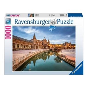 PUZZLE 1000 PIEZAS PLAZA DE ESPAÑA SEVILLA | 4005556176168 | RAVENSBURGUER | Llibreria La Gralla | Librería online de Granollers
