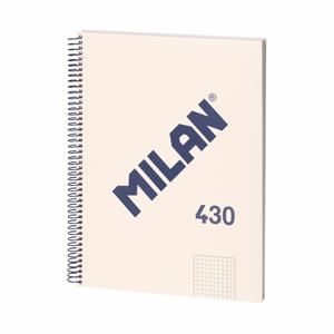 LLIBRETA MILAN 430 QUADRICULA A4 80 F. BEIX 95 GR. | 8411574104827 | 57143E80BG | Llibreria La Gralla | Llibreria online de Granollers