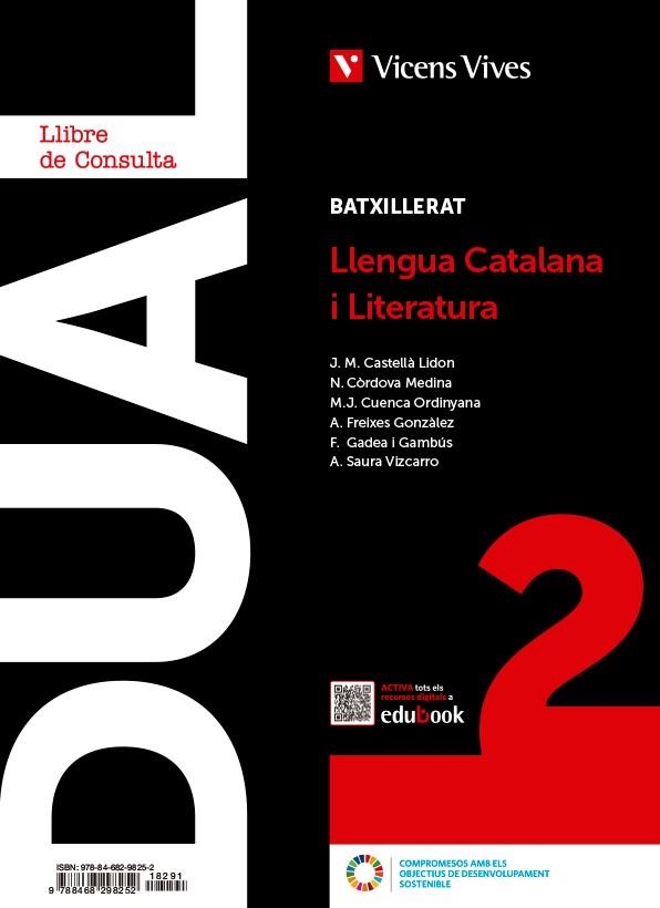 LLENGUA CATALANA I LIT 2 (LC+QA+DIGITAL) (DUAL) | 9788468298252 | EQUIPO EDITORIAL | Llibreria La Gralla | Llibreria online de Granollers