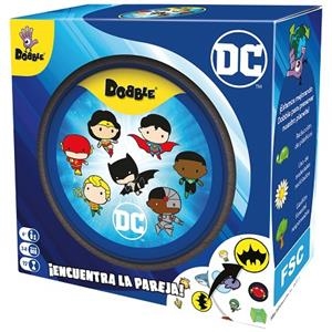 DOBBLE DC UNIVERSE | 3558380105763 | ZYGOMATIC | Llibreria La Gralla | Librería online de Granollers
