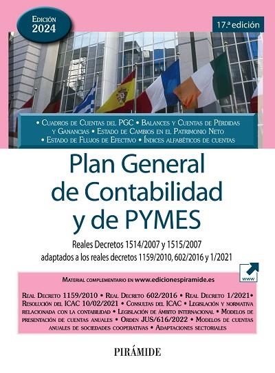 PLAN GENERAL DE CONTABILIDAD Y DE PYMES | 9788436849837 | EDICIONES PIRÁMIDE | Llibreria La Gralla | Librería online de Granollers