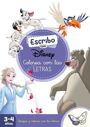 ESCRIBO CON DISNEY. COLOREA CON LAS LETRAS (DISNEY. PRIMEROS APRENDIZAJES) | 9788419487223 | VVAA | Llibreria La Gralla | Librería online de Granollers