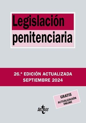 LEGISLACIÓN PENITENCIARIA 2024 | 9788430990979 | EDITORIAL TECNOS | Llibreria La Gralla | Llibreria online de Granollers