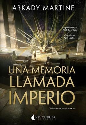 UNA MEMORIA LLAMADA IMPERIO | 9788419680648 | MARTINE, ARKADY | Llibreria La Gralla | Librería online de Granollers