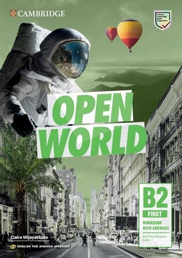 OPEN WORLD FIRST.  ENGLISH FOR SPANISH SPEAKERS. WORKBOOK WITH ANSWERS WITH AUDI | 9788490369265 | WIJAYATILAKE, CLAIRE | Llibreria La Gralla | Librería online de Granollers