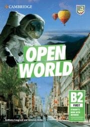 OPEN WORLD FIRST. STUDENT'S BOOK WITH ANSWERS WITH ONLINE PRACTICE | 9781108759052 | COSGROVE, ANTHONY / HOBBS, DEBORAH | Llibreria La Gralla | Librería online de Granollers
