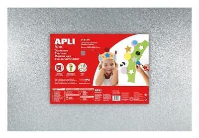 LAMINA GOMA EVA 40X60 PLATA PURPURINA | 8410782131816 | 13176 | Llibreria La Gralla | Librería online de Granollers