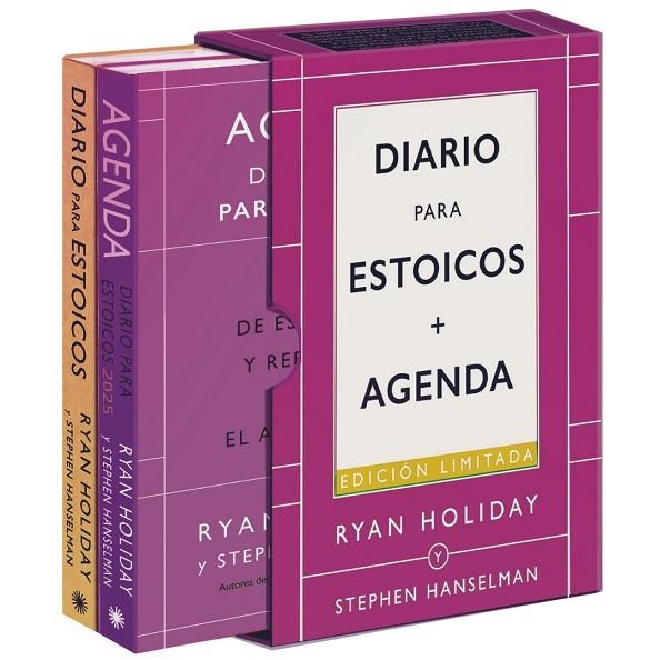 ESTUCHE "DIARIO PARA ESTOICOS" + AGENDA (ED. LIMITADA 2025) | 9788410121188 | HOLIDAY, RYAN ;  HANSELMAN, STEPHEN | Llibreria La Gralla | Librería online de Granollers