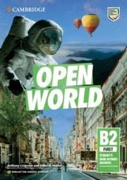 OPEN WORLD FIRST.  ENGLISH FOR SPANISH SPEAKERS. STUDENT'S BOOK WITHOUT ANSWERS | 9788490369050 | COSGROVE, ANTHONY / HOBBS, DEBORAH | Llibreria La Gralla | Librería online de Granollers