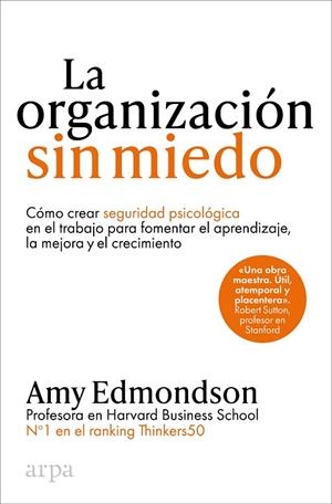 ORGANIZACIÓN SIN MIEDO, LA | 9788410313187 | EDMONDSON, AMY | Llibreria La Gralla | Llibreria online de Granollers