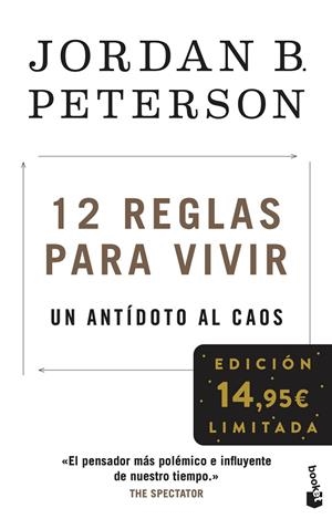 12 REGLAS PARA VIVIR | 9788408293811 | PETERSON, JORDAN B. | Llibreria La Gralla | Llibreria online de Granollers